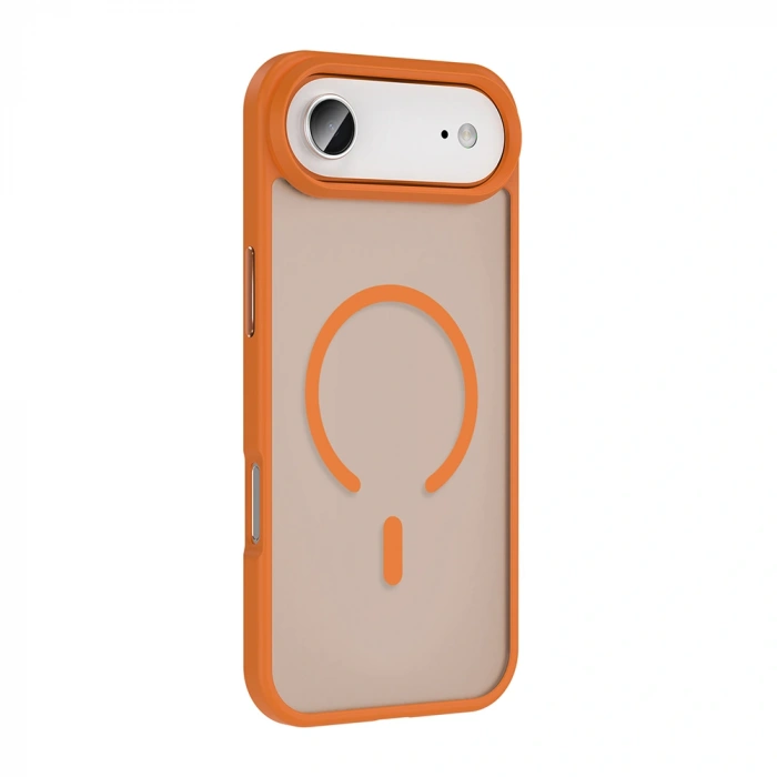 Apple iPhone 17 Air Kılıf M-safe Şarj Özellikli Mat Arka Yüzey Zore Sio Kapak