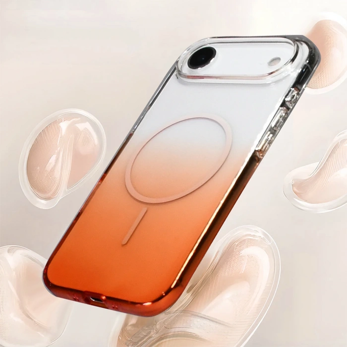 Apple iPhone 17 Air Kılıf M-Safe Şarj Özellikli Zore Septik Silikon Kapak