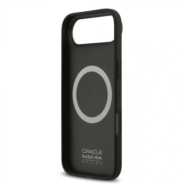 Apple iPhone 17 Air Kılıf Redbull Orjinal Lisanslı M-safe Şarj Özellikli Karbon Fiber Parlayan Logolu Kevlar Kapak