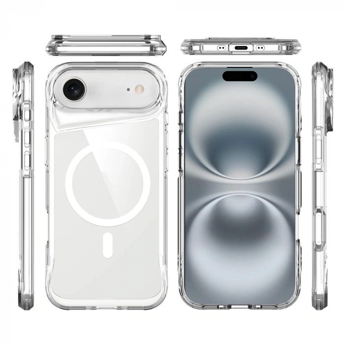 Apple iPhone 17 Air Kılıf Zore M-safe Şarj Özellikli T-Max M-safe Kapak