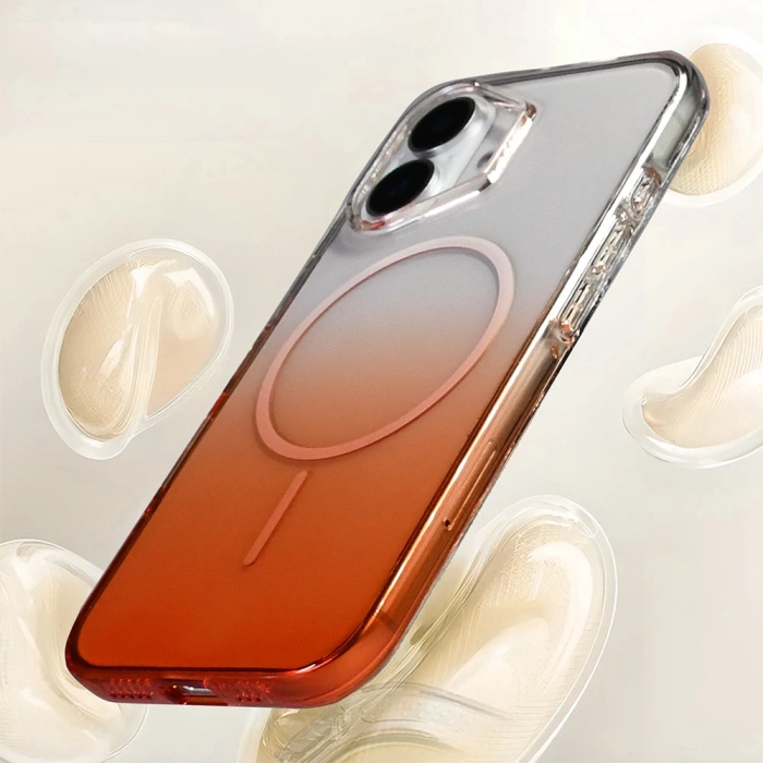 Apple iPhone 17 Kılıf M-Safe Şarj Özellikli Zore Septik Silikon Kapak