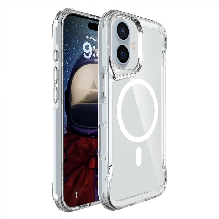 Apple iPhone 17 Kılıf Zore M-safe Şarj Özellikli T-Max M-safe Kapak