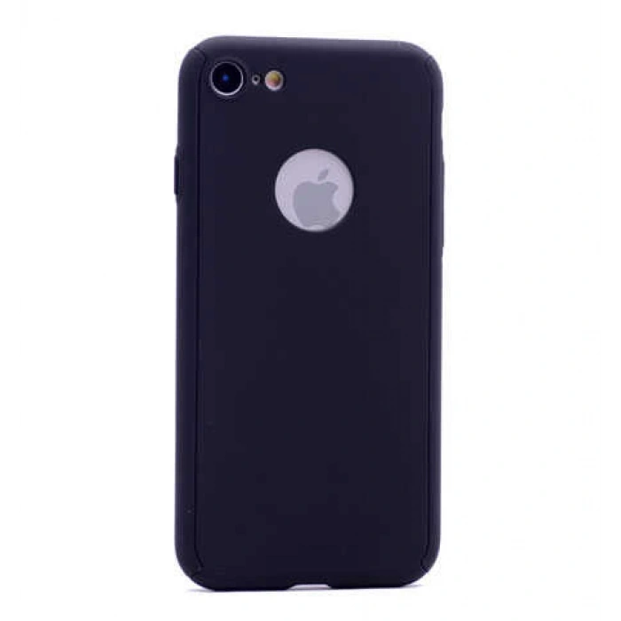 Apple iPhone 5 Kılıf Zore 360 3 Parçalı Rubber Kapak