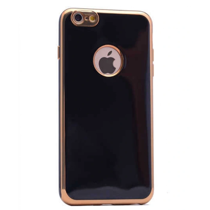 Apple iPhone 6 Kılıf Zore Arkası Parlak 360 Silikon