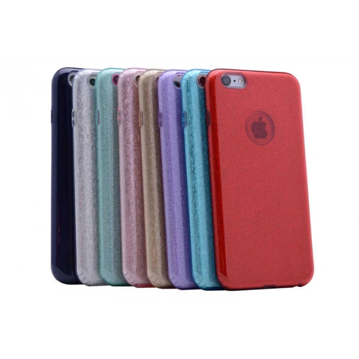 Apple iPhone 6 Plus Kılıf Zore Shining Silikon