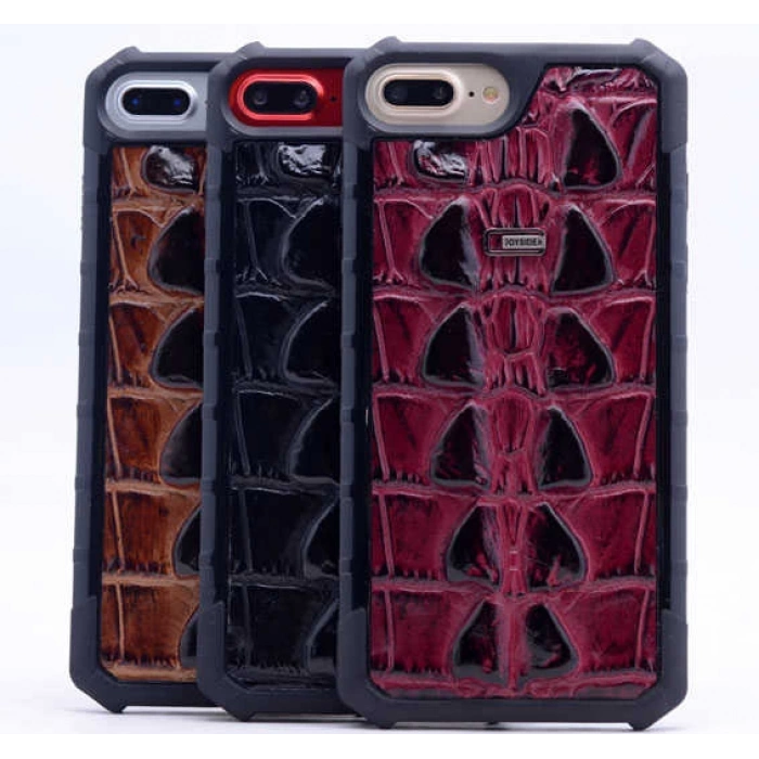 Apple iPhone 7 Plus Kılıf Zore Crocow Kapak