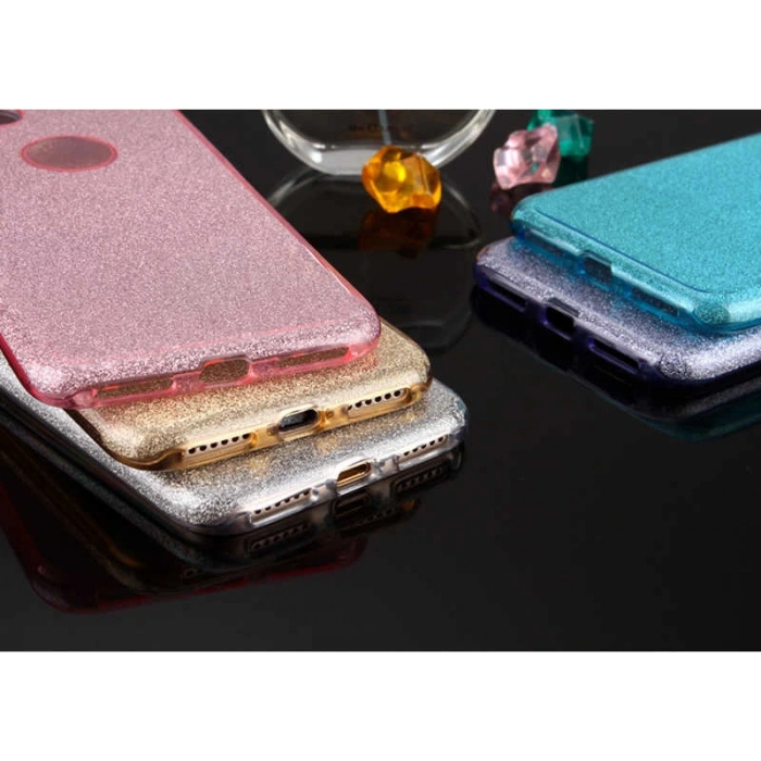 Apple iPhone 8 Kılıf Zore Shining Silikon