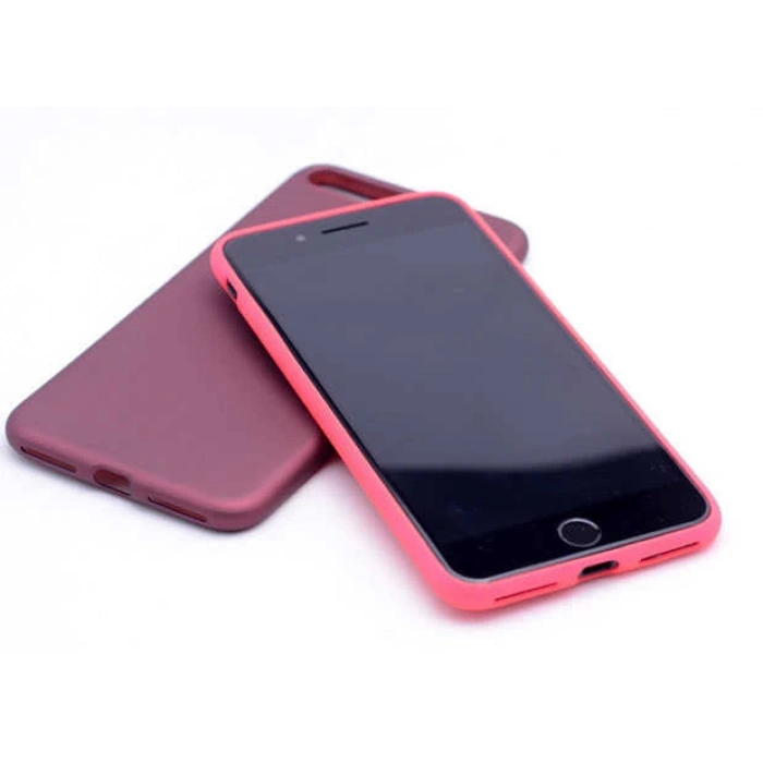 Apple iPhone 8 Plus Kılıf Zore Premier Silikon Kapak