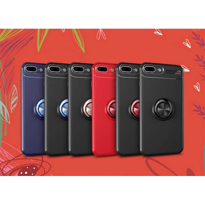 Apple iPhone 8 Plus Kılıf Zore Ravel Silikon Kapak