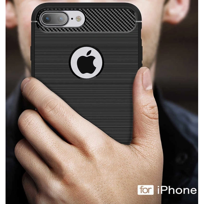 Apple iPhone 8 Plus Kılıf Zore Room Silikon Kapak