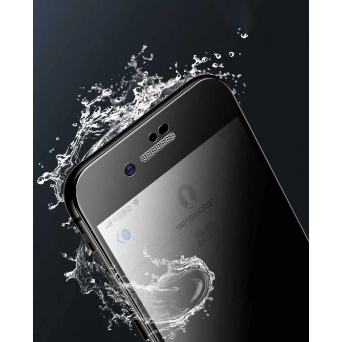 Apple iPhone 8 Plus Zore Anti-Dust Mat Privacy Temperli Ekran Koruyucu