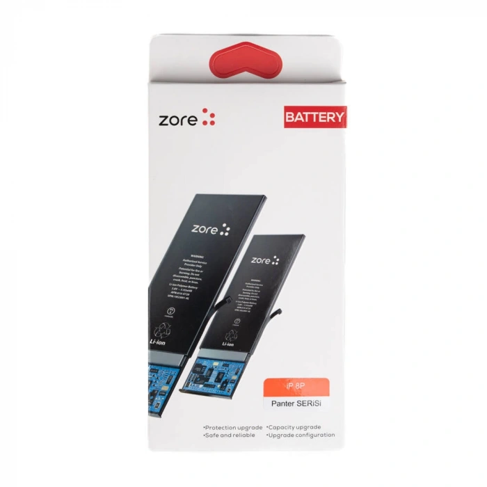 Apple iPhone 8 Plus Zore Panter Serisi Batarya