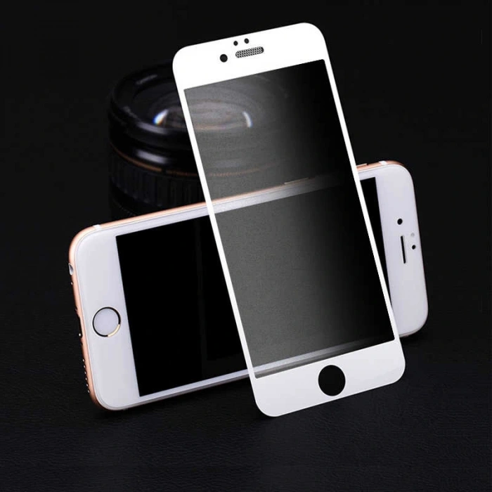 Apple iPhone SE 2020 Zore Anti-Dust Mat Privacy Temperli Ekran Koruyucu