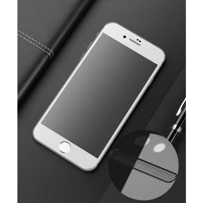 Apple iPhone SE 2020 Zore Anti-Dust Mat Privacy Temperli Ekran Koruyucu