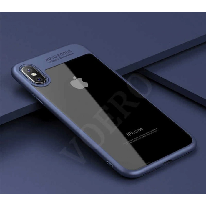 Apple iPhone X Kılıf Zore Buttom Kapak