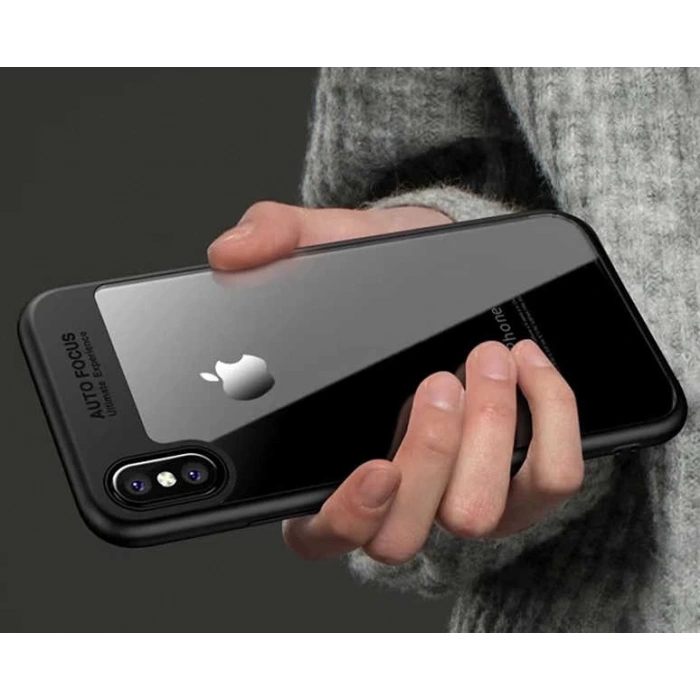 Apple iPhone X Kılıf Zore Buttom Kapak