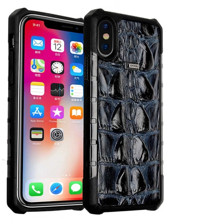 Apple iPhone X Kılıf Zore Crocow Kapak