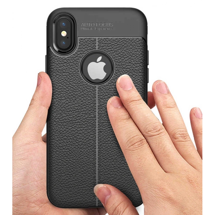 Apple iPhone X Kılıf Zore Niss Silikon Kapak