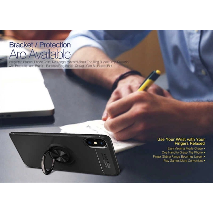 Apple iPhone X Kılıf Zore Ravel Silikon Kapak