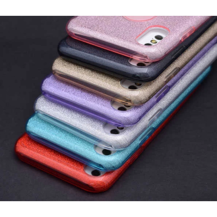 Apple iPhone X Kılıf Zore Shining Silikon