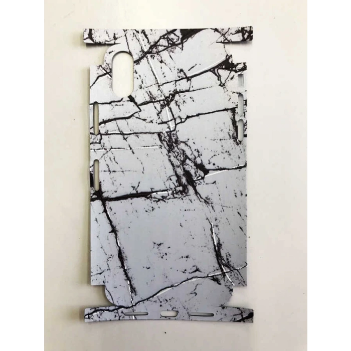 Apple iPhone X Zore 5D Desenli Sticker Kaplama