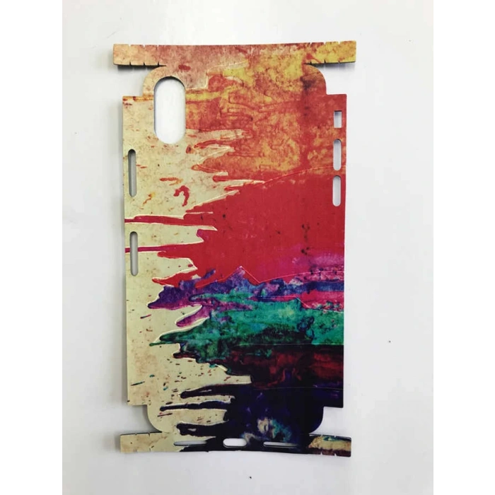 Apple iPhone X Zore 5D Desenli Sticker Kaplama