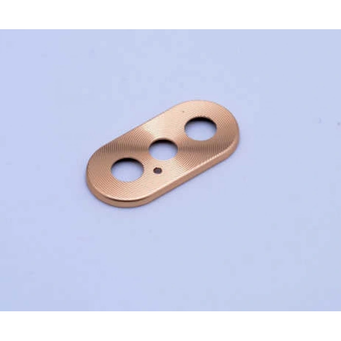 Apple iPhone X Zore Metal Kamera Koruyucu