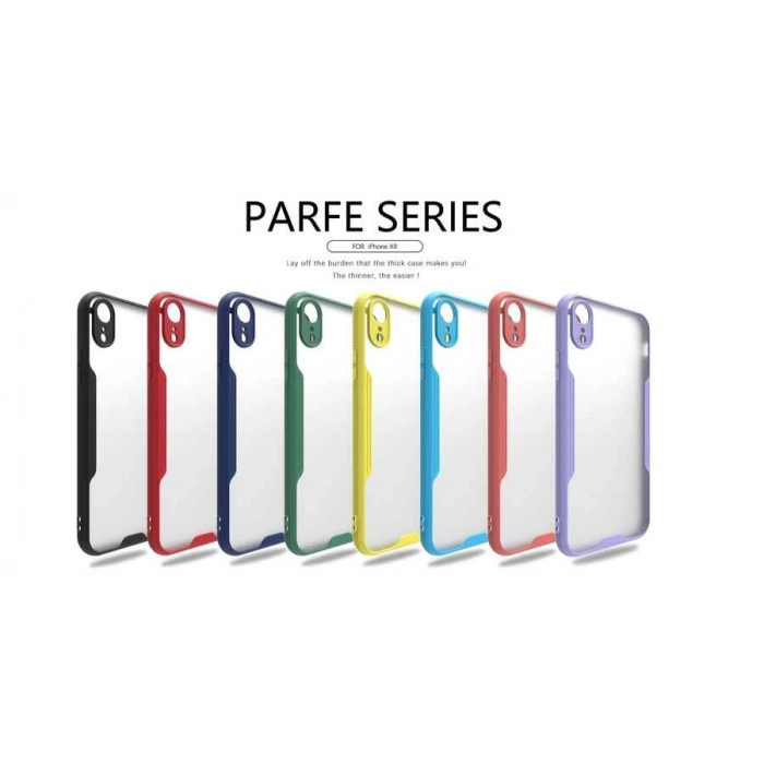 Apple iPhone XR 6.1 Kılıf Zore Parfe Kapak