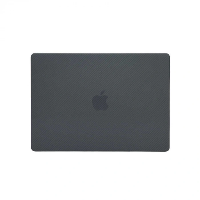 Apple Macbook 13.3 Air 2020 A2337 Zore MSoft Carbon Fiber Tasarımlı Kapak