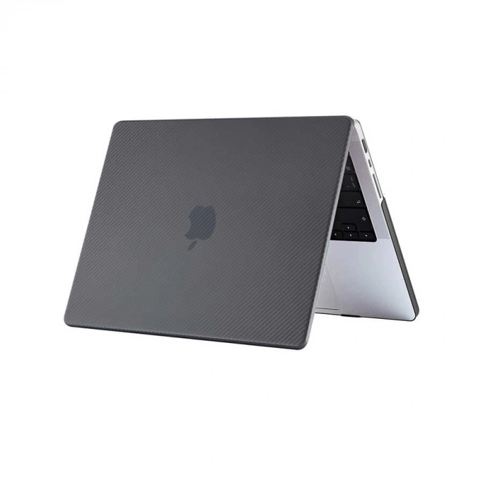 Apple Macbook 14.2 2021 A2442 Zore MSoft Carbon Fiber Tasarımlı Kapak