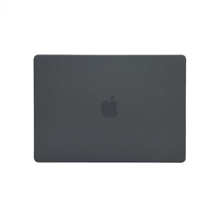 Apple Macbook 14.2 2021 A2442 Zore MSoft Carbon Fiber Tasarımlı Kapak