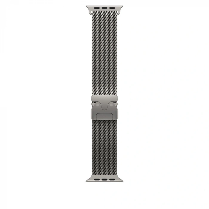 Apple Watch 10 46mm Zore KRD-100 Titanyum Hasır Kordon