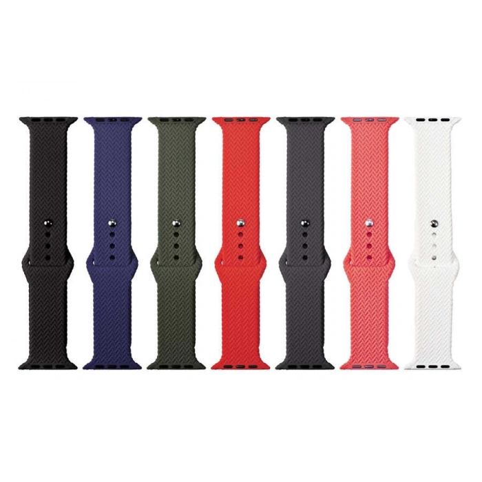 Apple Watch 38mm KRD-37 Silikon Kordon