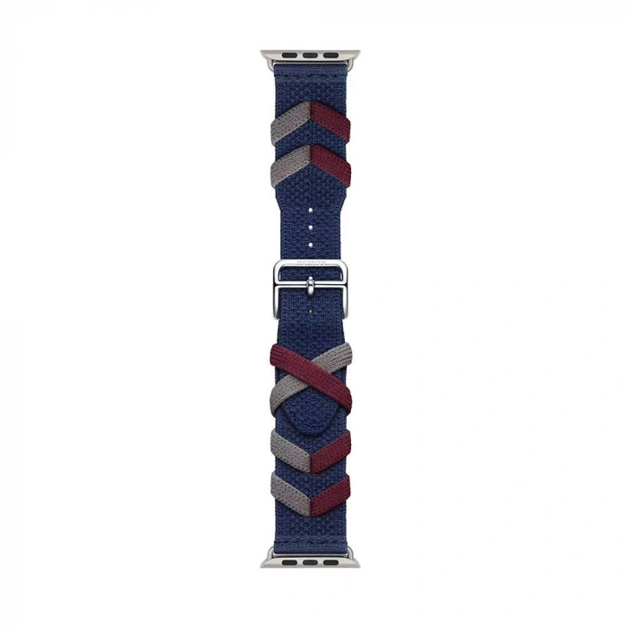 Apple Watch 38mm Zore KRD-97 Sarmal Örgü Tasarımlı Kordon