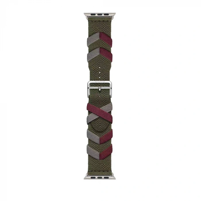 Apple Watch 38mm Zore KRD-97 Sarmal Örgü Tasarımlı Kordon