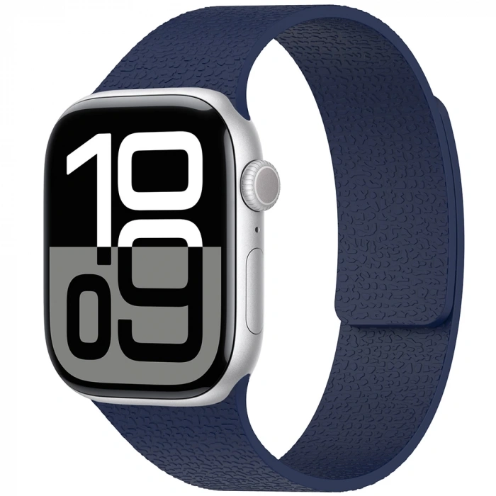Apple Watch 42mm Zore KRD-136 Kabartma Desenli Silikon Kordon