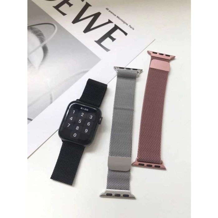 Apple Watch 44mm Zore KRD-01 Metal Kordon