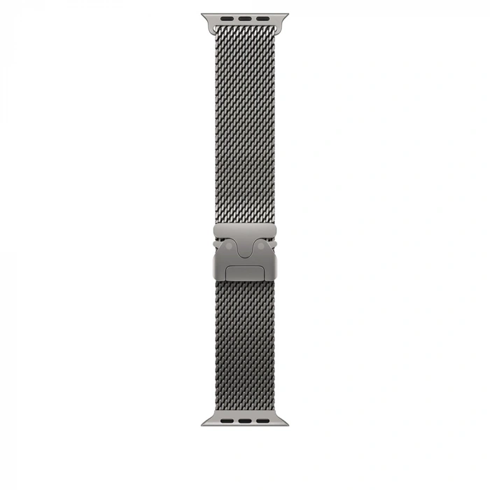 Apple Watch 44mm Zore KRD-121 Metal Hasır Kordon