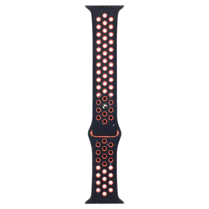 Apple Watch 7 41mm Kordon Yeni Seri 2023 KRD-02 Silikon Strap Kayış