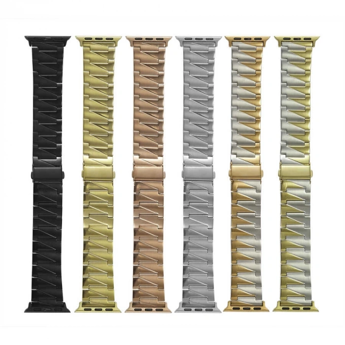 Apple Watch Ultra 49mm Kordon KRD-48 Metal Strap Kayış