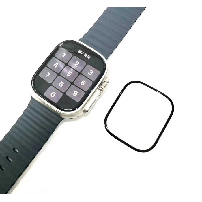 Apple Watch Ultra 49mm Zore PMMA Pet Saat Ekran Koruyucu