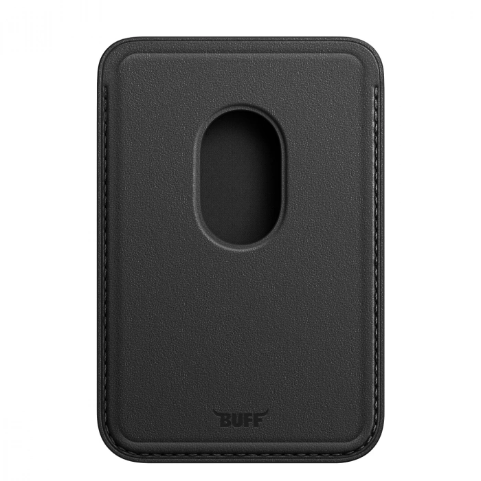 Buff iPhone WalletMag Stand Deri Cüzdan Mavi