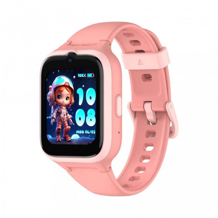 Buff Kids Watch Play 4.5G Sim Kartlı Akıllı Çocuk Saati - Pembe