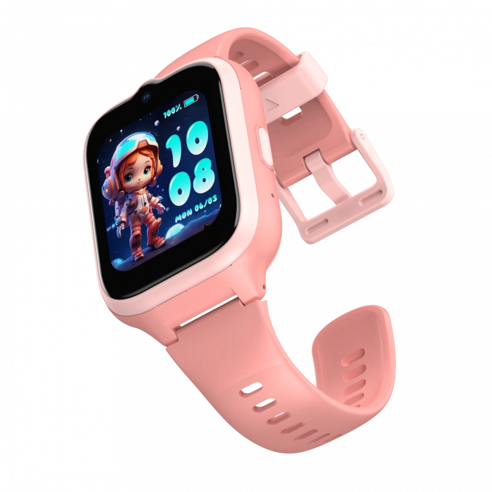 Buff Kids Watch Play 4.5G Sim Kartlı Akıllı Çocuk Saati - Pembe