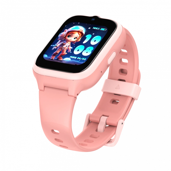 Buff Kids Watch Play 4.5G Sim Kartlı Akıllı Çocuk Saati - Pembe