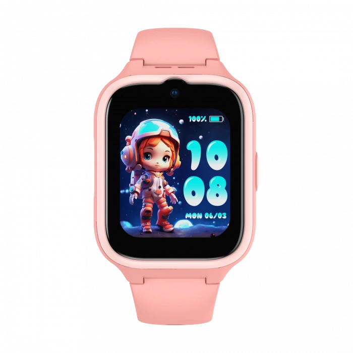 Buff Kids Watch Play 4.5G Sim Kartlı Akıllı Çocuk Saati - Pembe