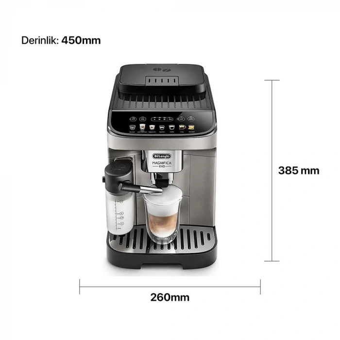 Delonghi Eletta Explore Cold Brew ECAM450.65.S Tam Otomatik Kahve Makinesi - Gümüş