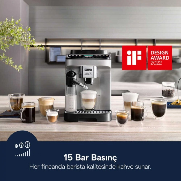 Delonghi Magnifica Evo Next ECAM310.80.SB Tam Otomatik Espresso Makinesi