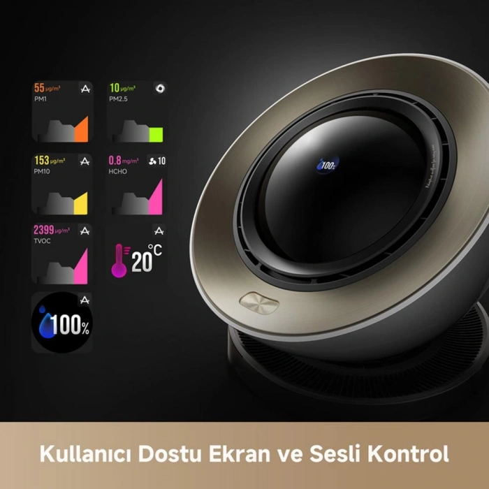 Dreame PM10 CVF24A Hava Temizleme Cihazı - Altın