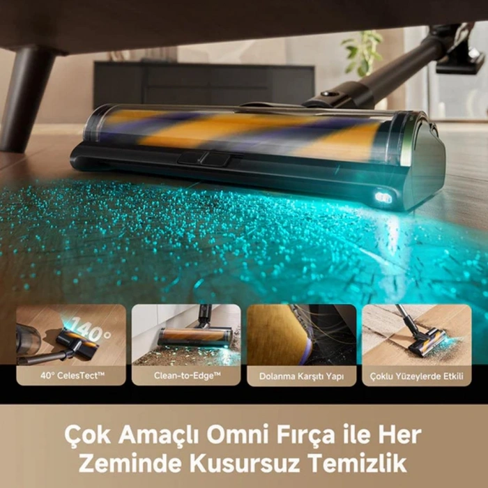 Dreame R20 Ultra AquaCycle Dikey Süpürge - Siyah